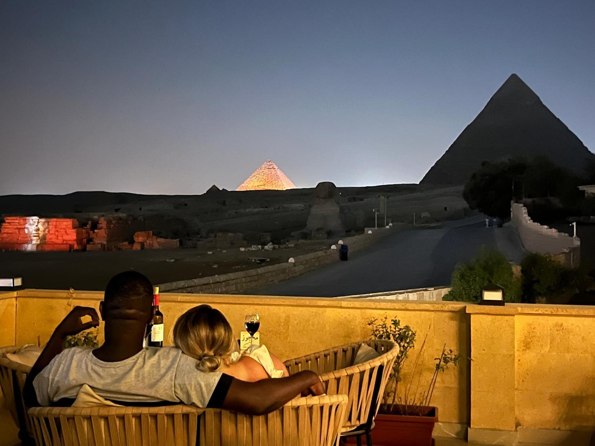 The Gate Hotel Front Pyramids & Sphinx View Kafret el-Gabal المظهر الخارجي الصورة