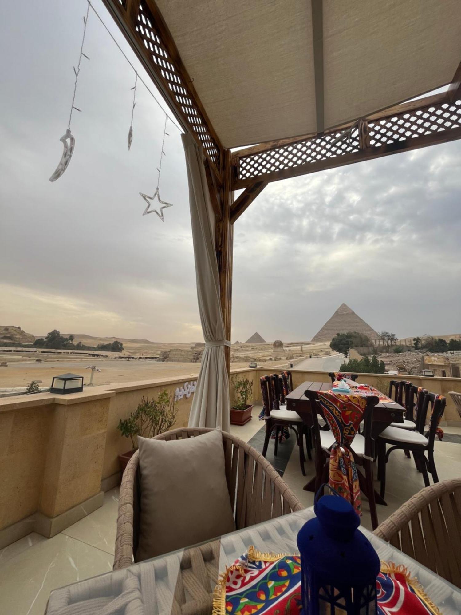 The Gate Hotel Front Pyramids & Sphinx View Kafret el-Gabal المظهر الخارجي الصورة