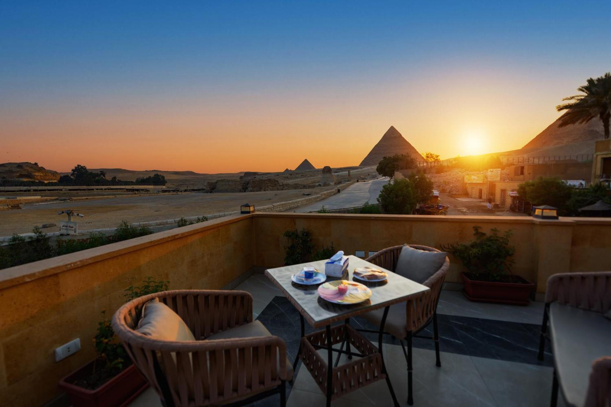 The Gate Hotel Front Pyramids & Sphinx View Kafret el-Gabal المظهر الخارجي الصورة