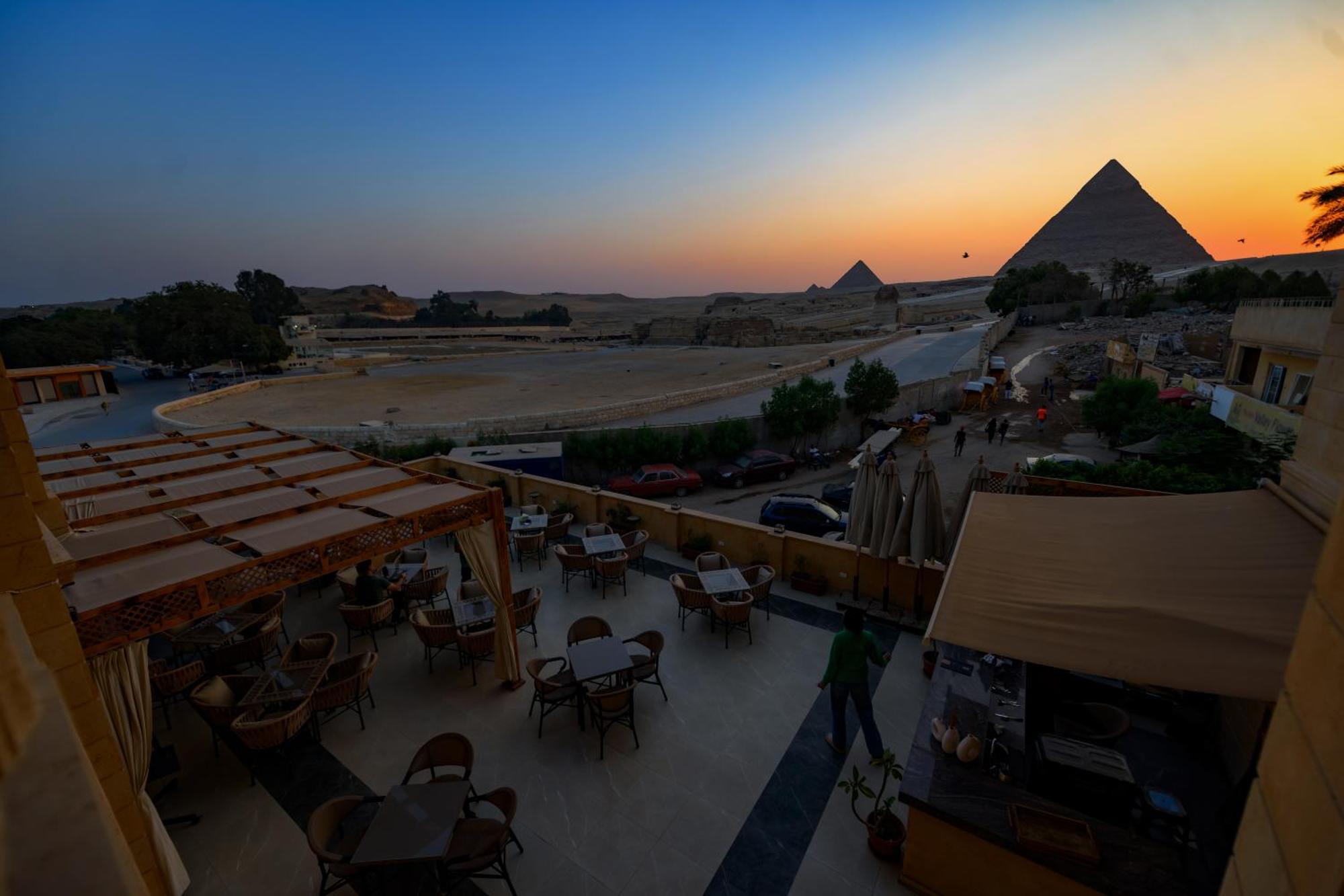 The Gate Hotel Front Pyramids & Sphinx View Kafret el-Gabal المظهر الخارجي الصورة