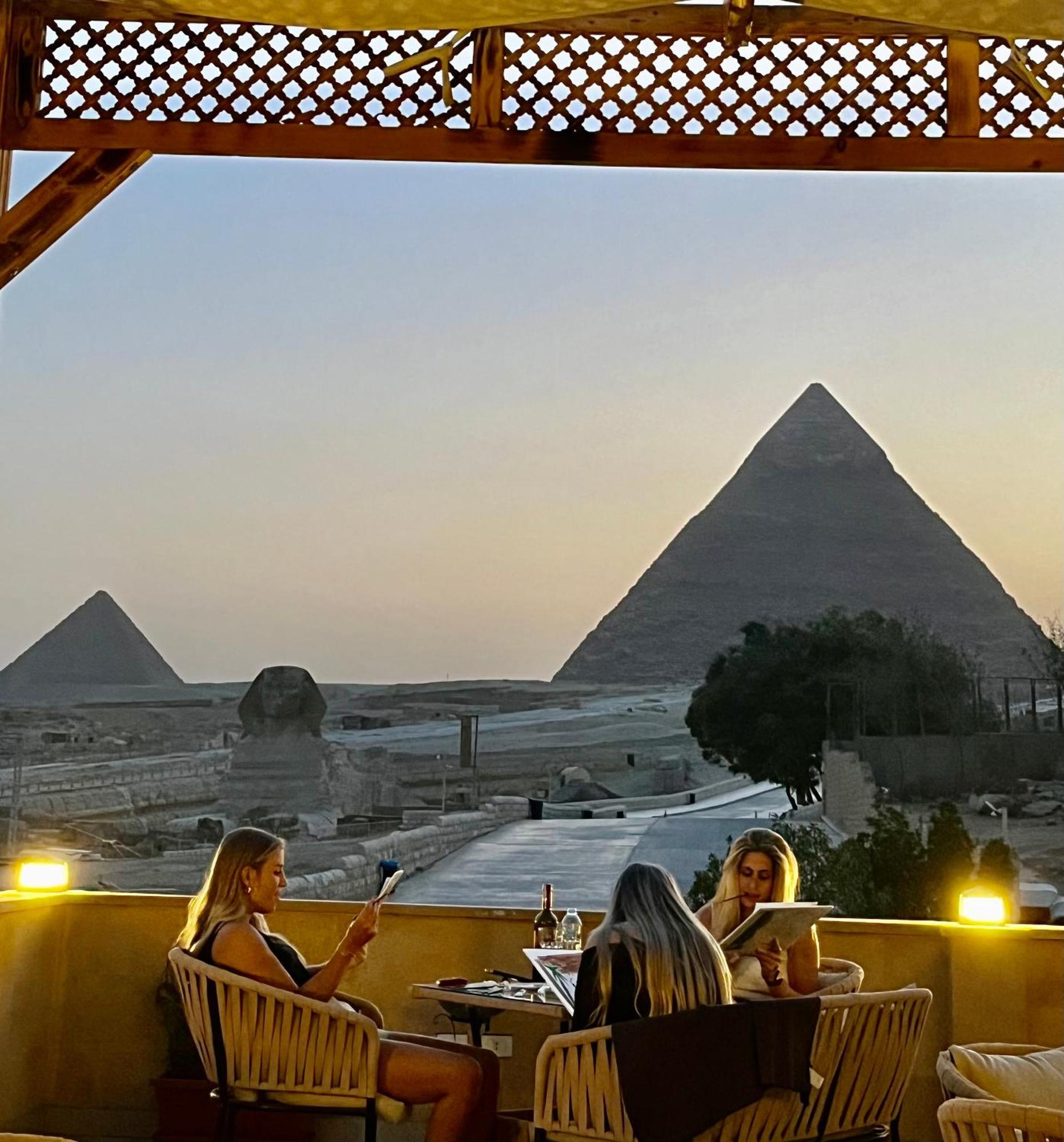 The Gate Hotel Front Pyramids & Sphinx View Kafret el-Gabal المظهر الخارجي الصورة
