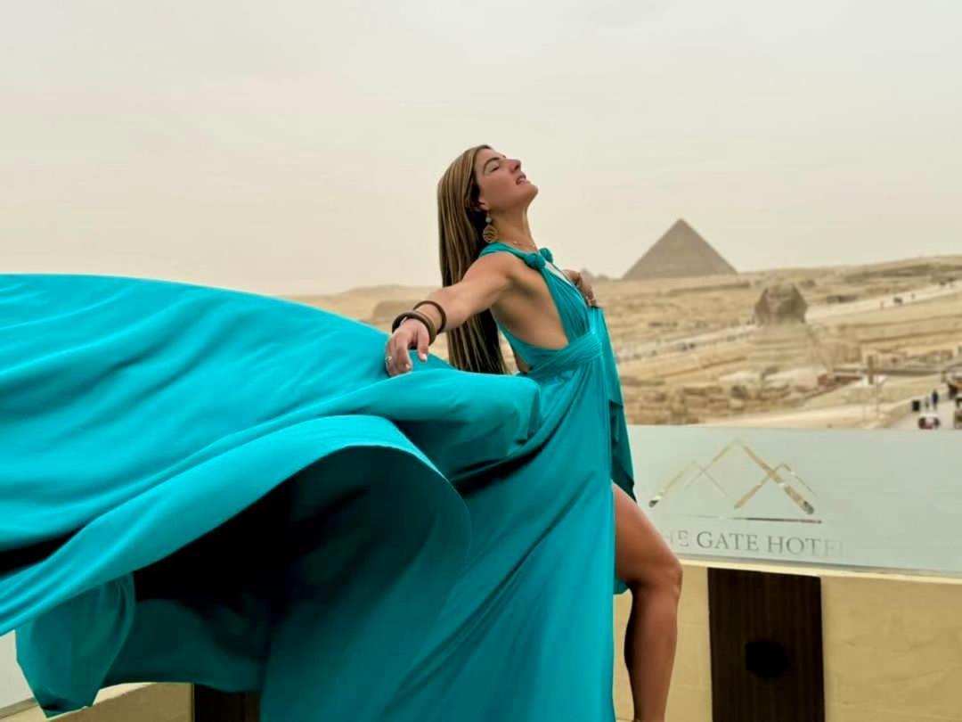 The Gate Hotel Front Pyramids & Sphinx View Kafret el-Gabal المظهر الخارجي الصورة