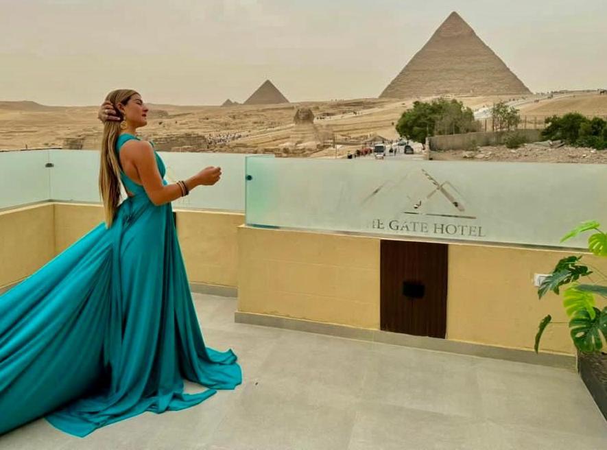 The Gate Hotel Front Pyramids & Sphinx View Kafret el-Gabal المظهر الخارجي الصورة