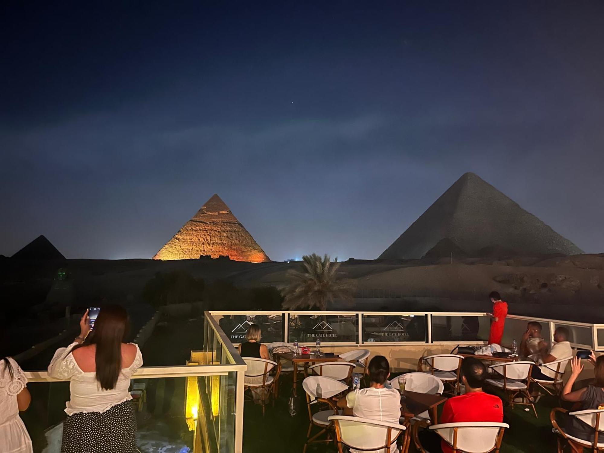 The Gate Hotel Front Pyramids & Sphinx View Kafret el-Gabal المظهر الخارجي الصورة