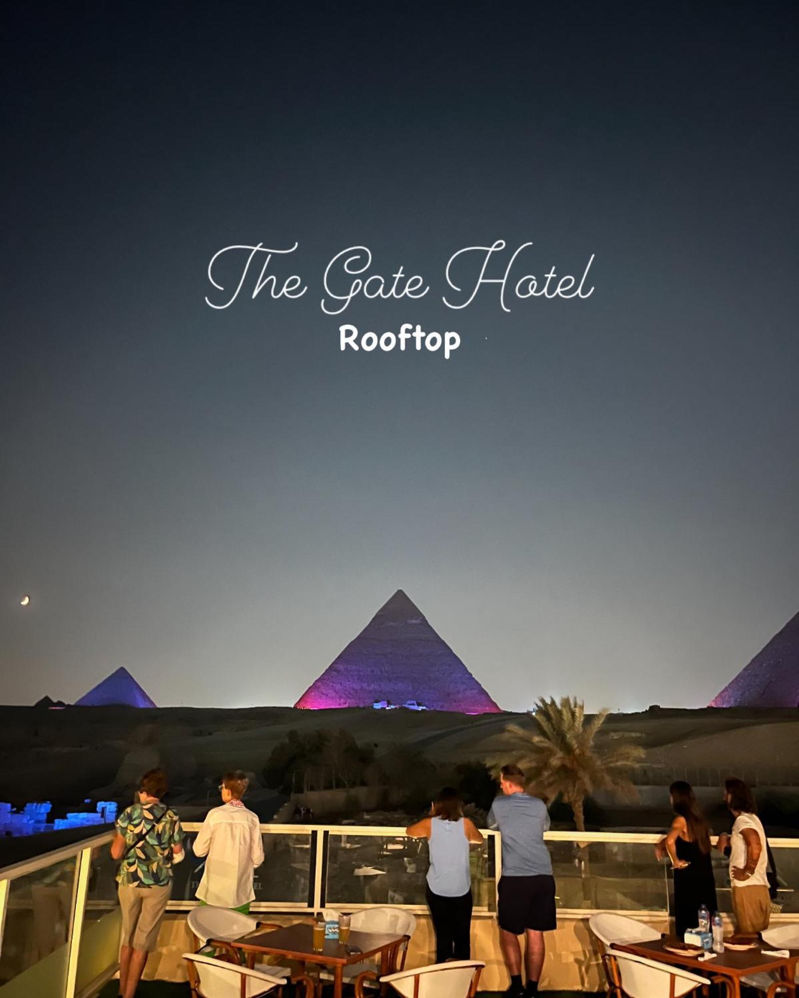 The Gate Hotel Front Pyramids & Sphinx View Kafret el-Gabal المظهر الخارجي الصورة
