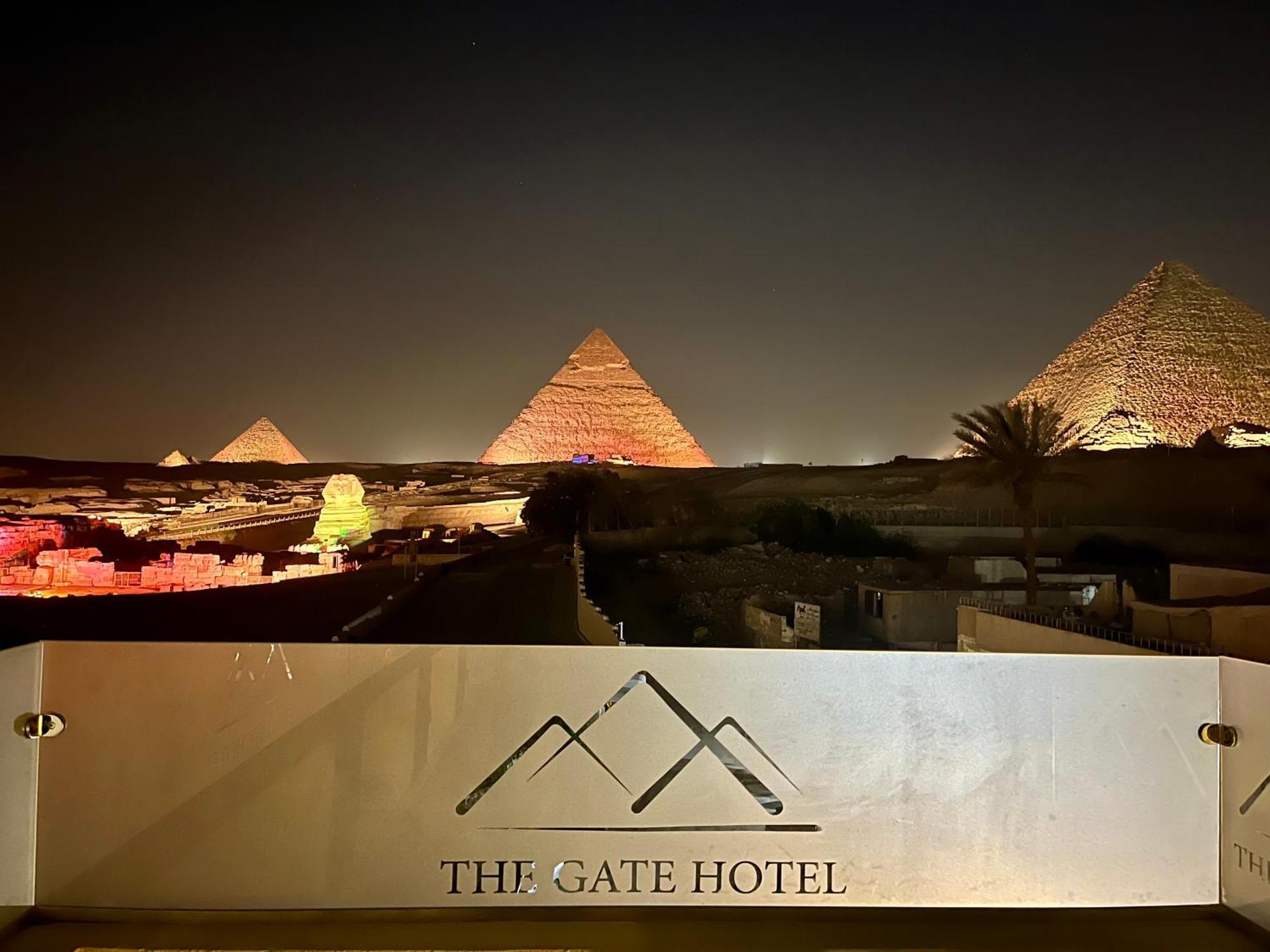 The Gate Hotel Front Pyramids & Sphinx View Kafret el-Gabal المظهر الخارجي الصورة
