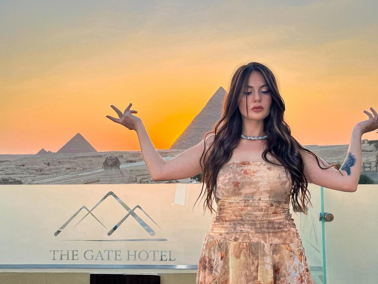 The Gate Hotel Front Pyramids & Sphinx View Kafret el-Gabal المظهر الخارجي الصورة