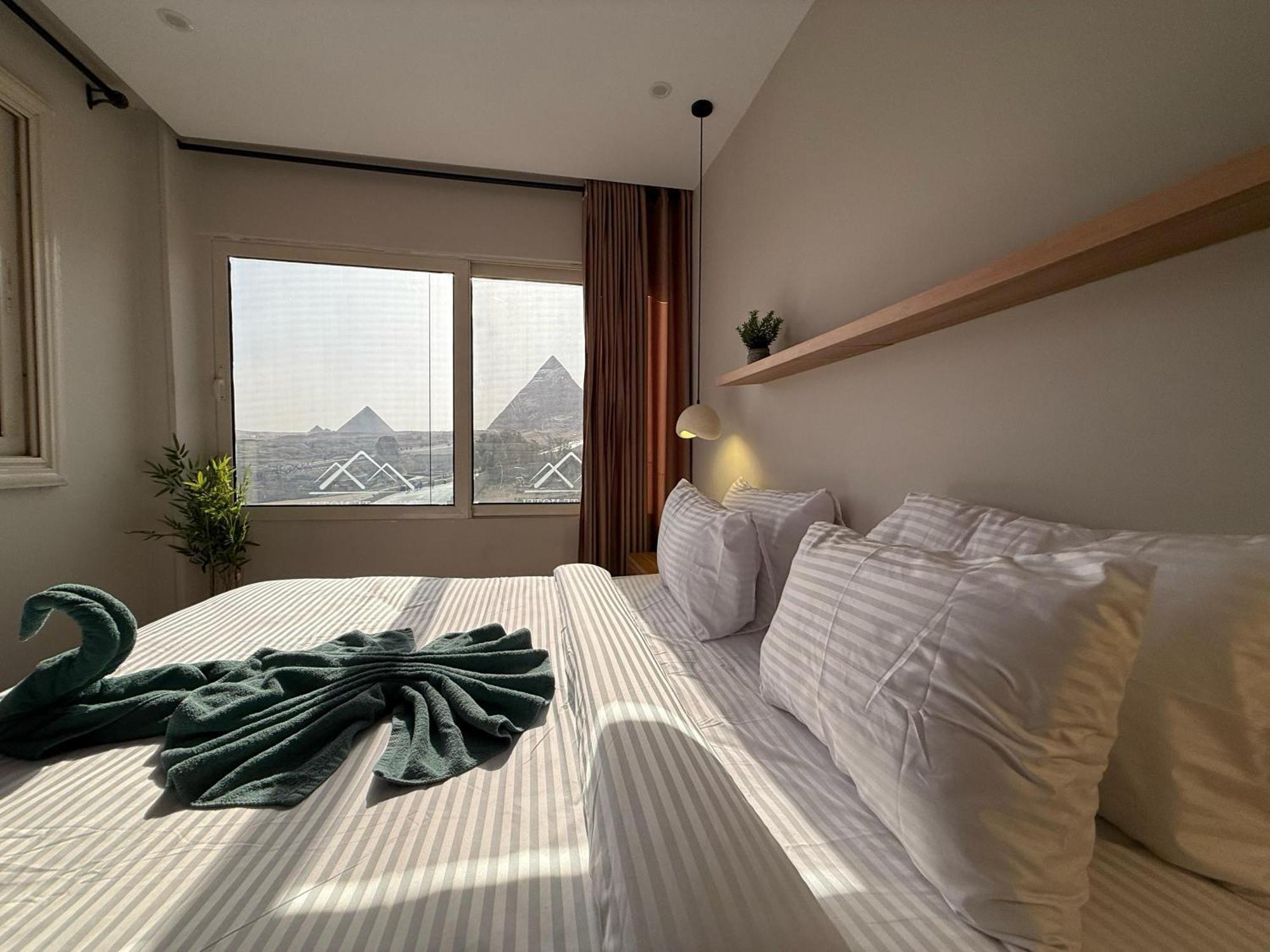 The Gate Hotel Front Pyramids & Sphinx View Kafret el-Gabal المظهر الخارجي الصورة