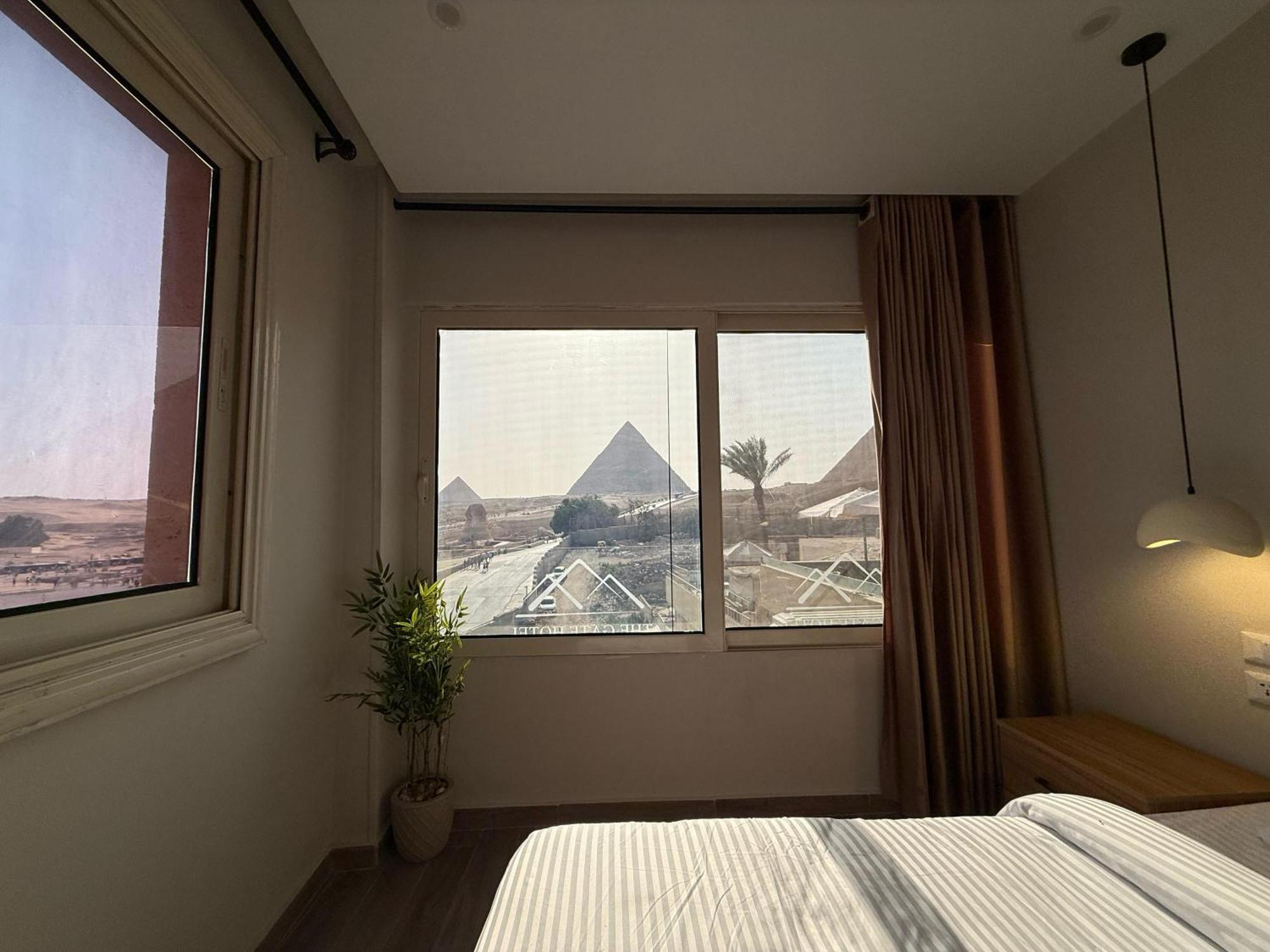 The Gate Hotel Front Pyramids & Sphinx View Kafret el-Gabal المظهر الخارجي الصورة